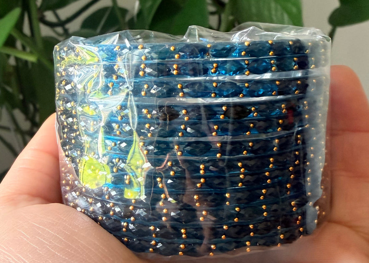 Sophia Glass Bangle Set