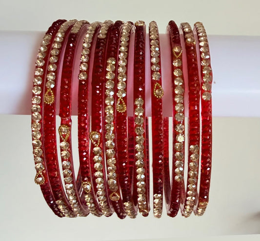 Naina Glass Bangle Set