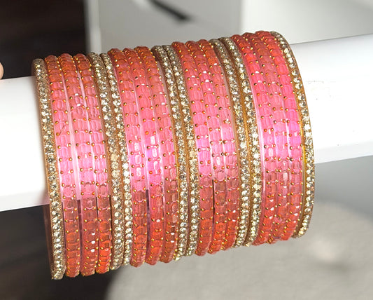 Asmita Glass Bangle Set
