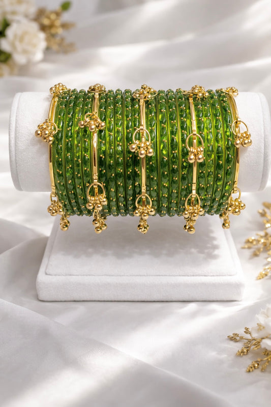Nandini Glass Bangle Set