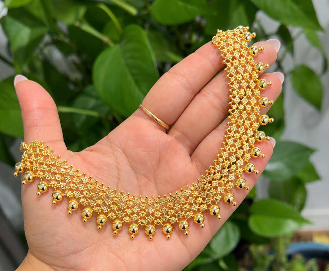 Siya Premium Gold Plated Necklace Set