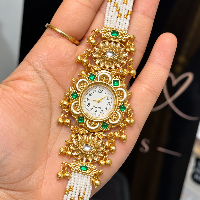 Sheena Heritage Style Watch-Adjustable