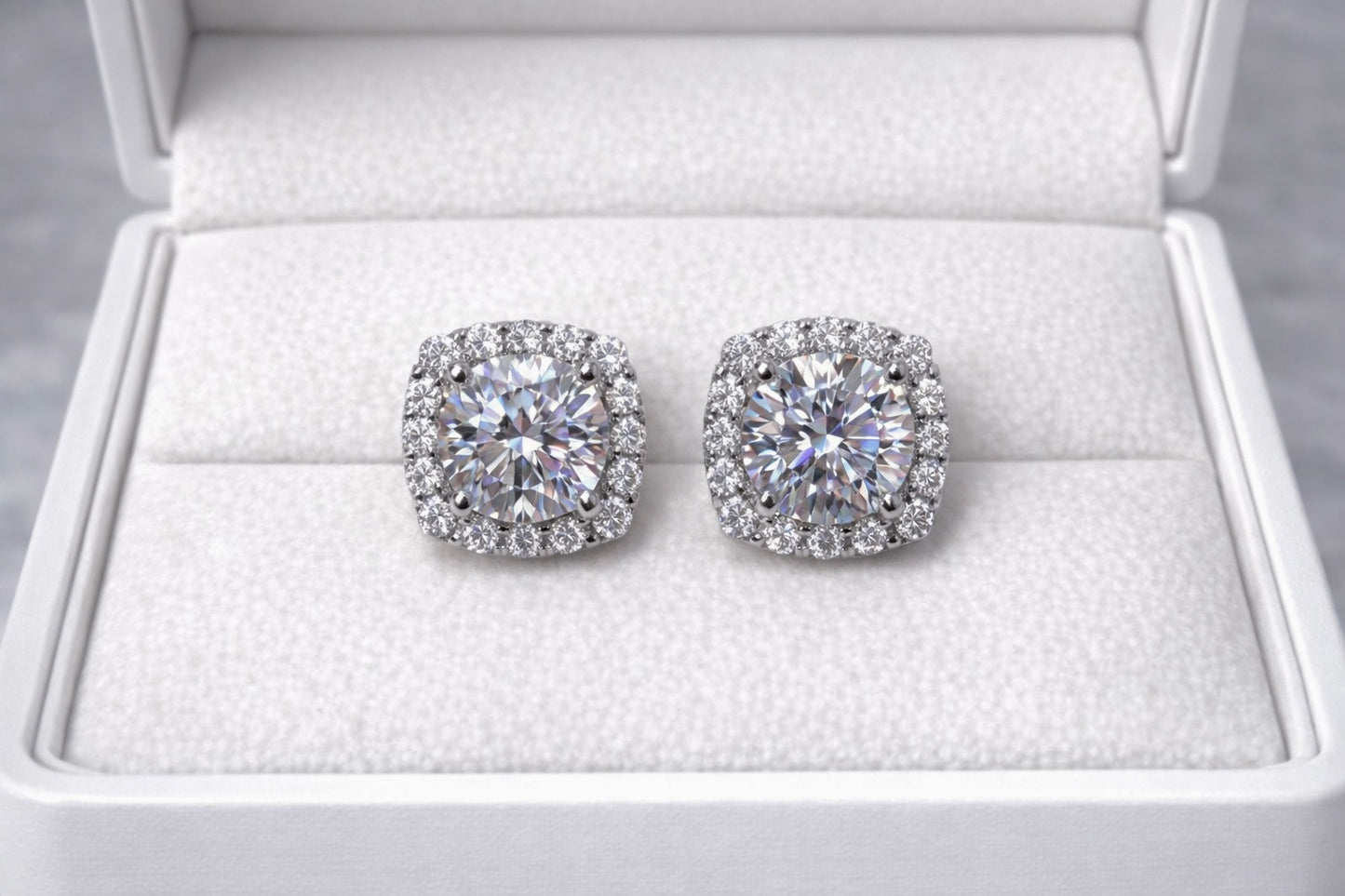 VVS WG Earrings Studs