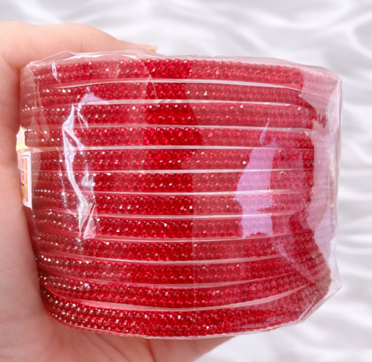 Sophia Glass Bangle Set