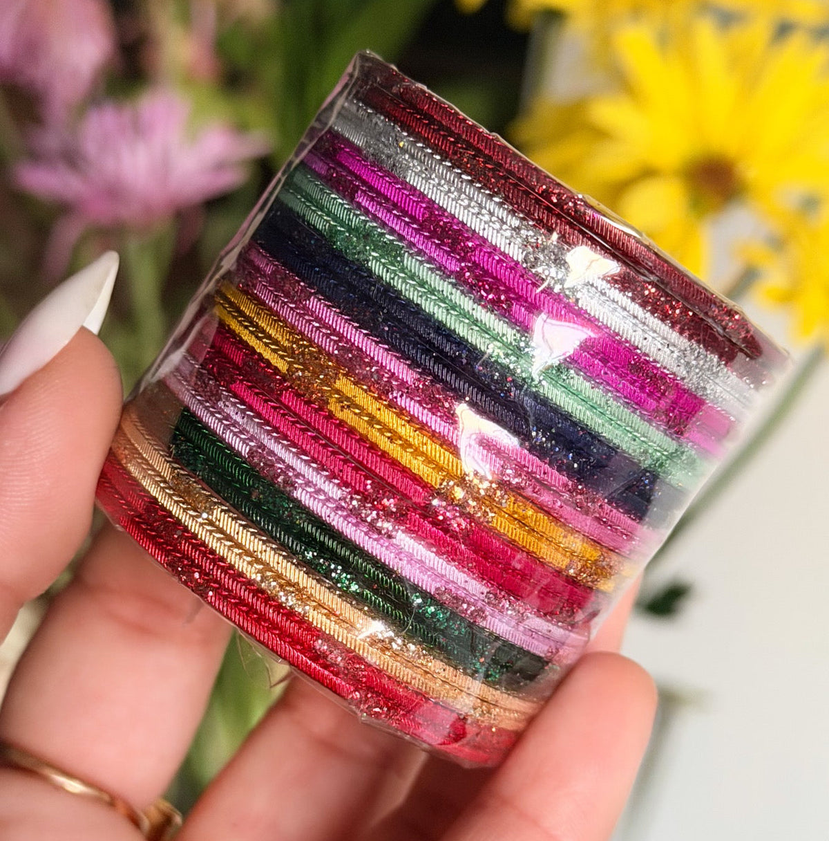 Multi Color Kids Size Bangle Set