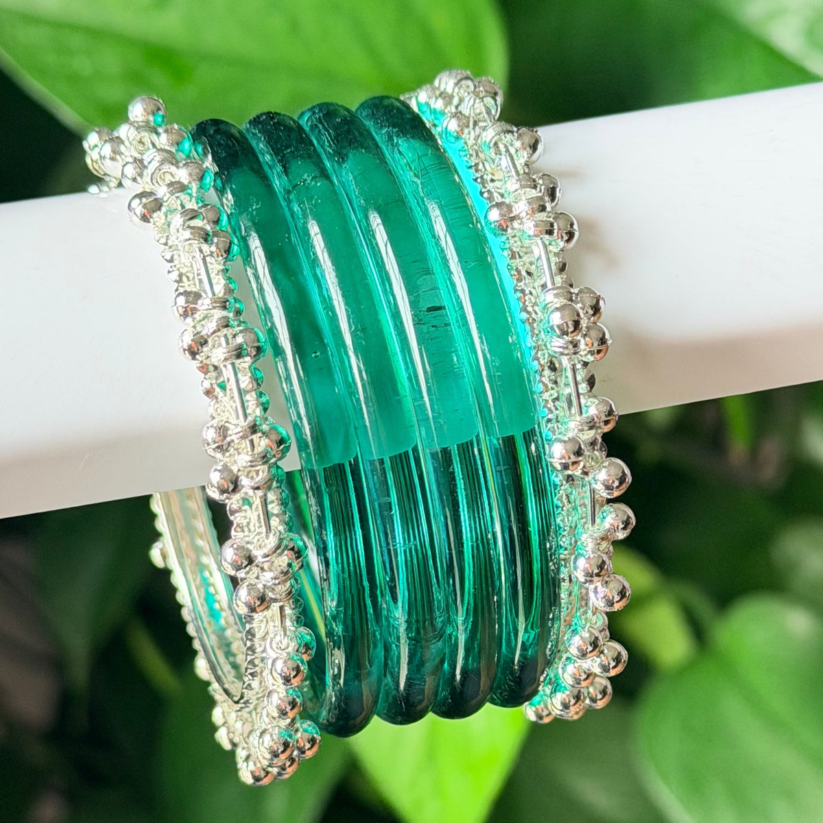 Nandini Glossy Bangle Set
