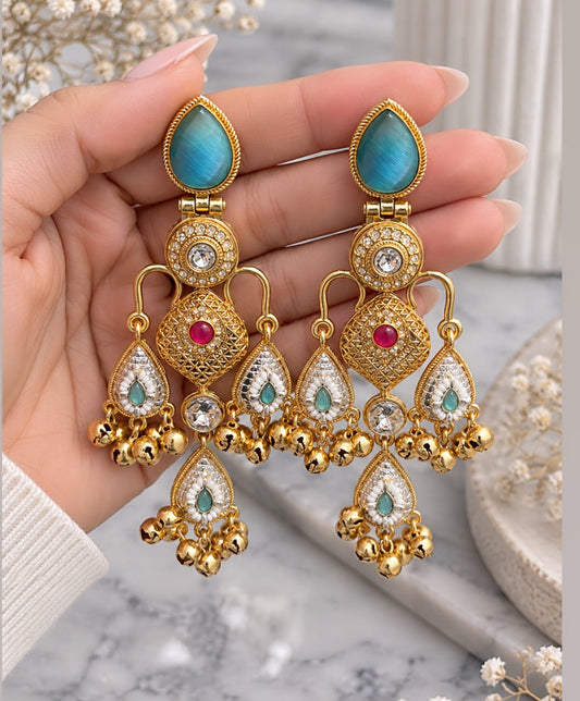 Roshini Kashmiri Earrings