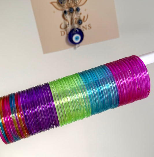 Simran Glass Bangle Set