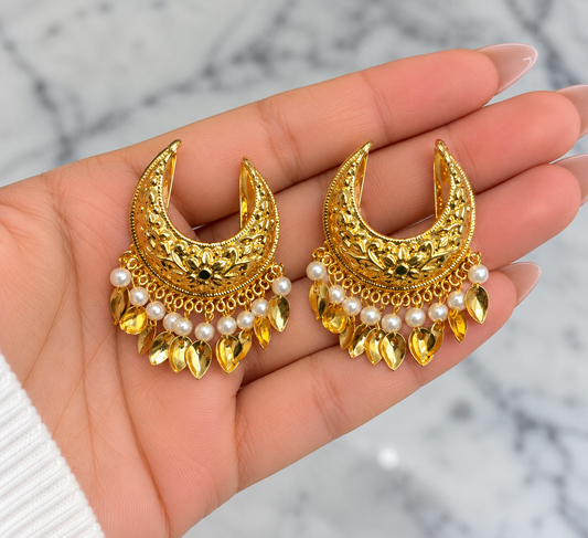 Jadau Hair Clip-Set of Two