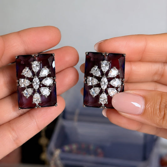 *Back In Stock* Sunheri Premium Glass Stone Studs