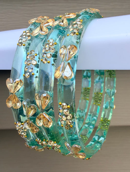 Aashna Glass Bangle Set of 4
