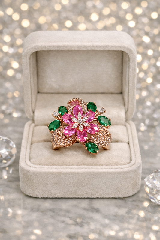 Hazoori Laal Inspired Designer Ring