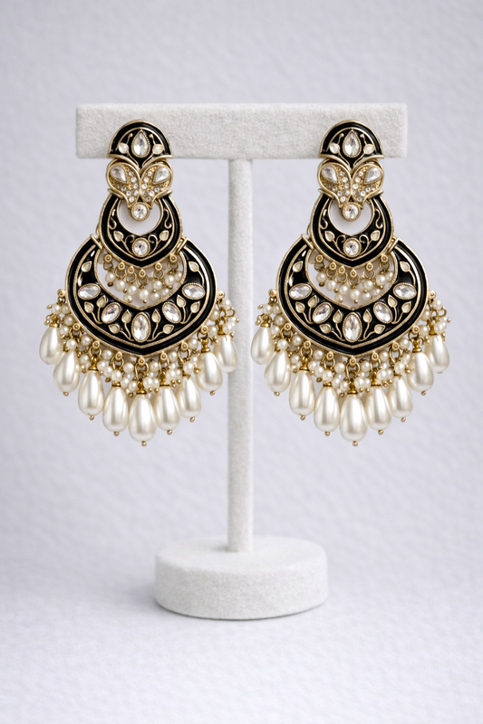 Ayla Meenakari Style Earrings