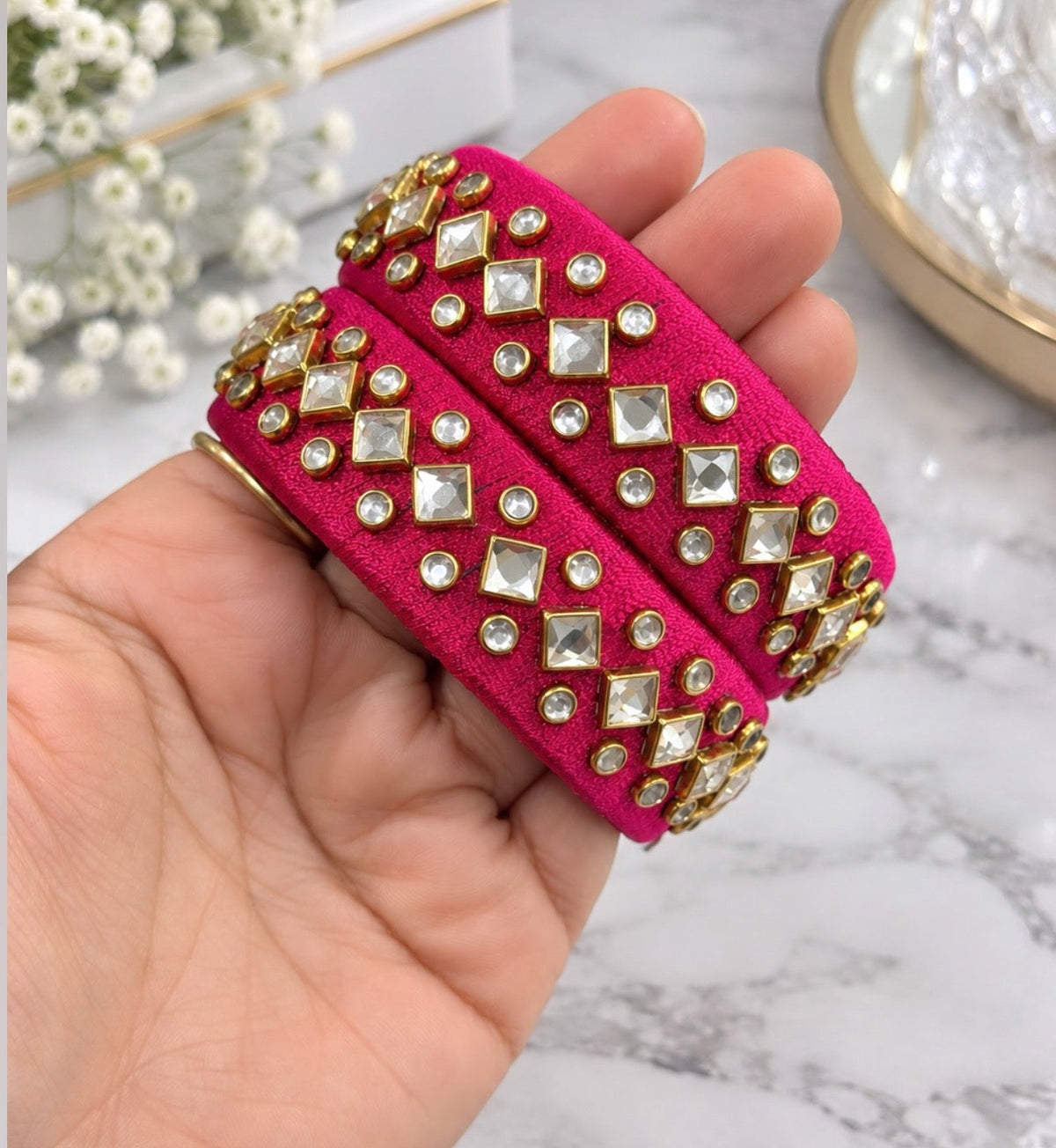 Rita Threadwork Bangle Set of Two