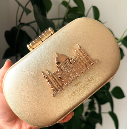 Sabya Premium Quality Taj Mahal Clutch