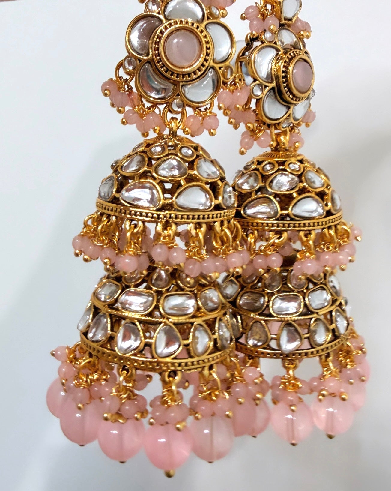 Sahara Style Double Layered Jhumkis
