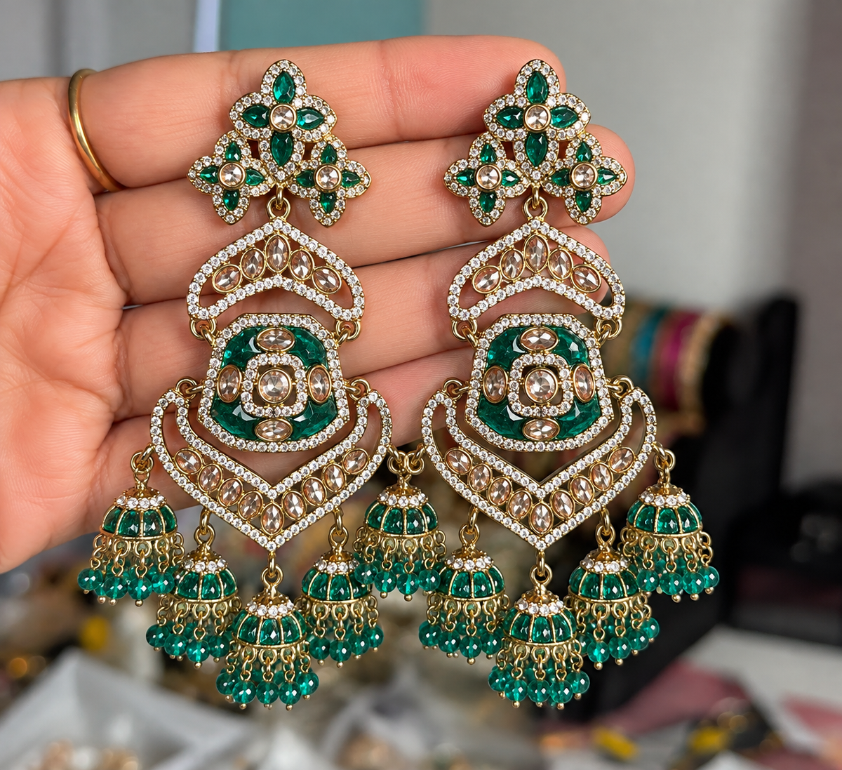 Ritika Premium Statement Earrings