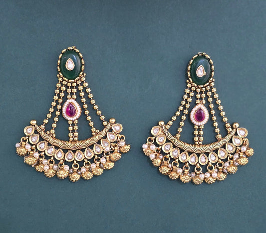 Antique Style Statement Earrings