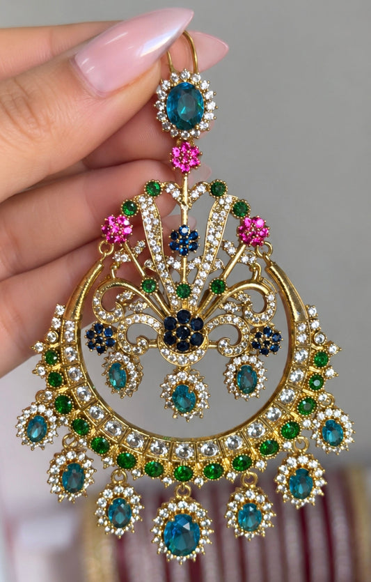 Noorvana Chandbali-Limited Edition Color