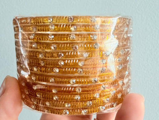 Sophia Glass Bangle Set