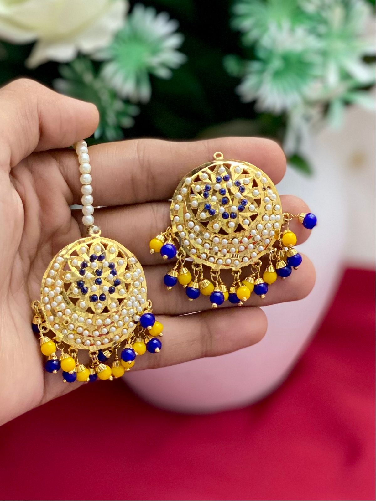 Earrings & Tikka Set