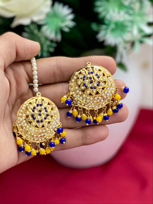 Earrings & Tikka Set