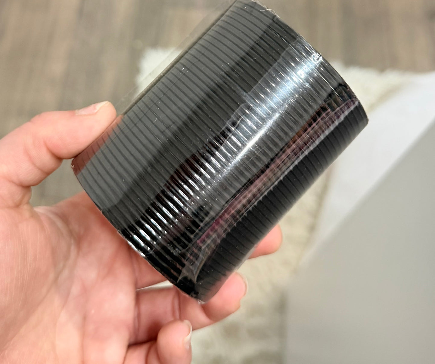 Plain Black Metallic Bangles-3 Dozen