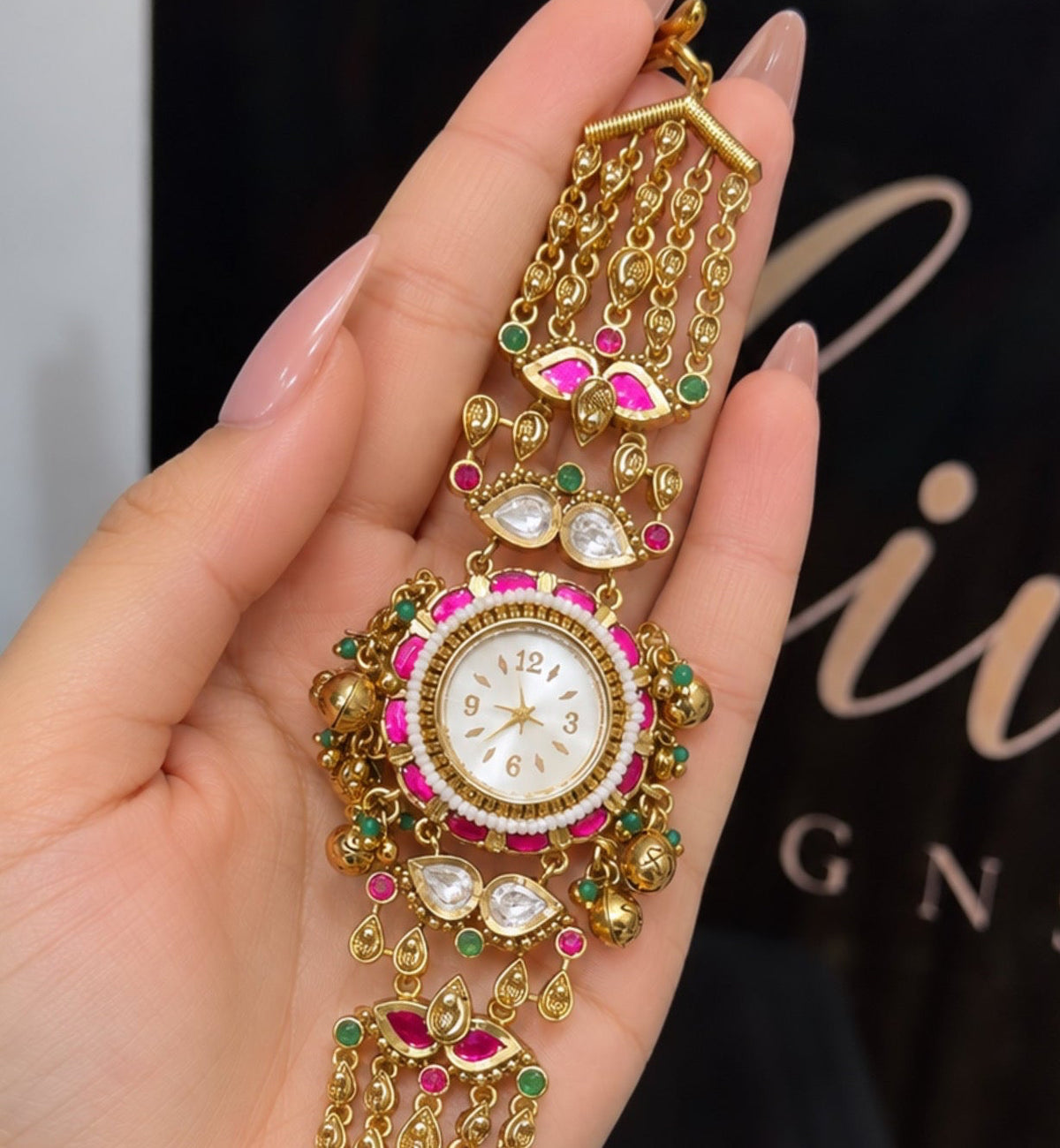 Sheena Heritage Style Watch-Adjustable