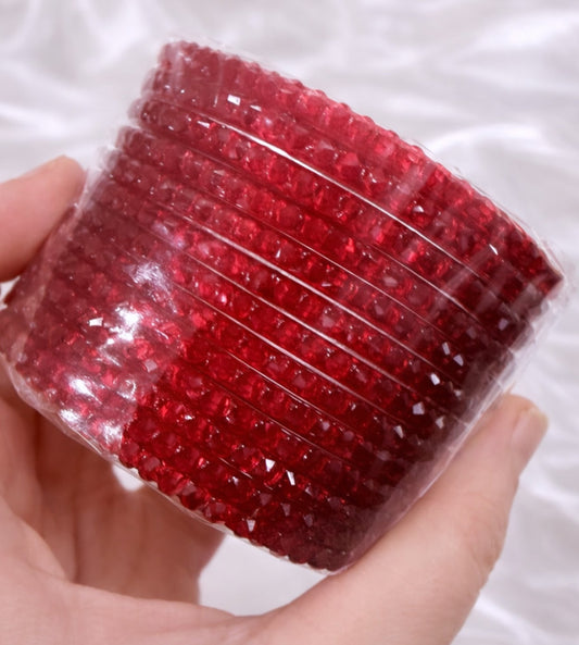 Sophia Glass Bangle Set