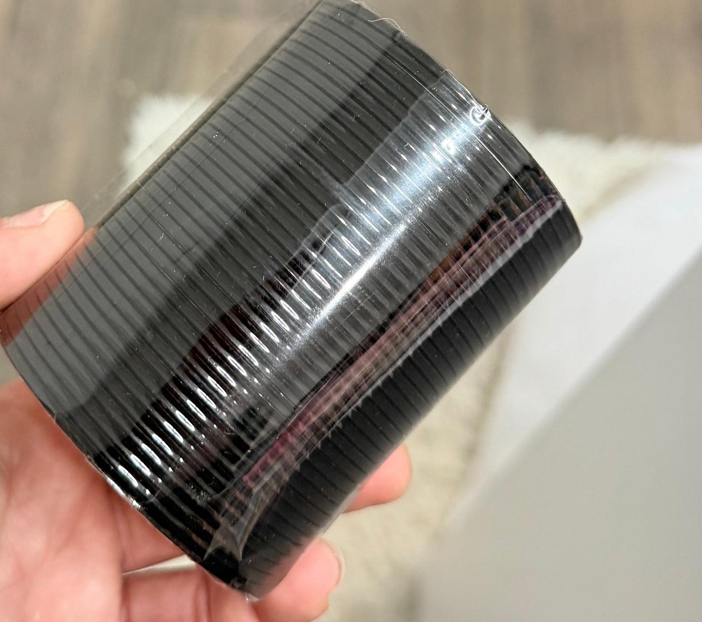 Plain Black Metallic Bangles-3 Dozen