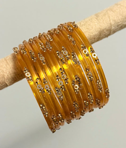 Sophia Glass Bangle Set