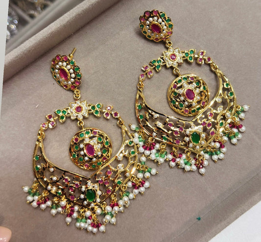 Jadau Earrings