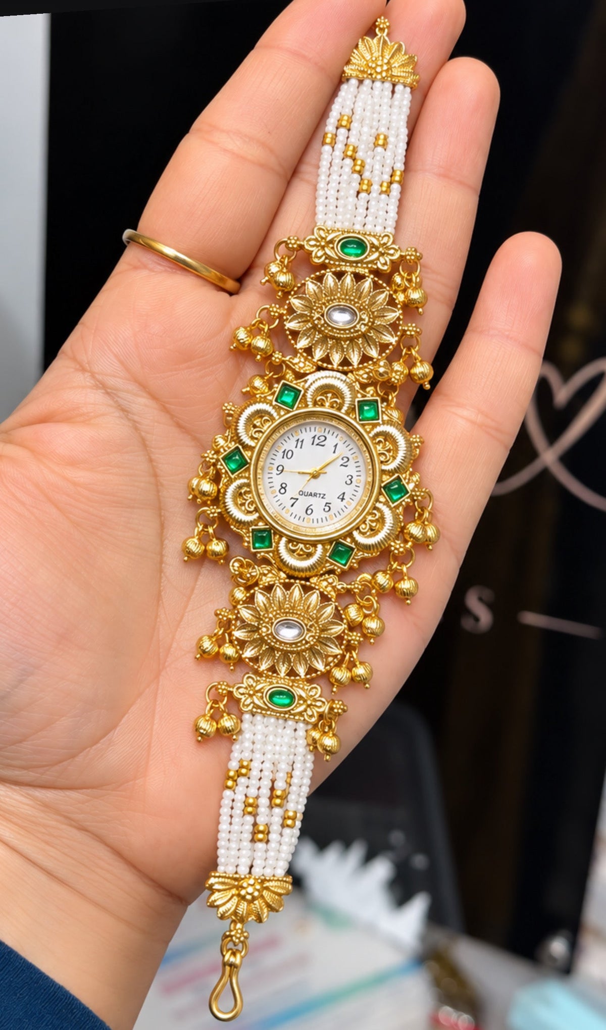 Sheena Heritage Style Watch-Adjustable