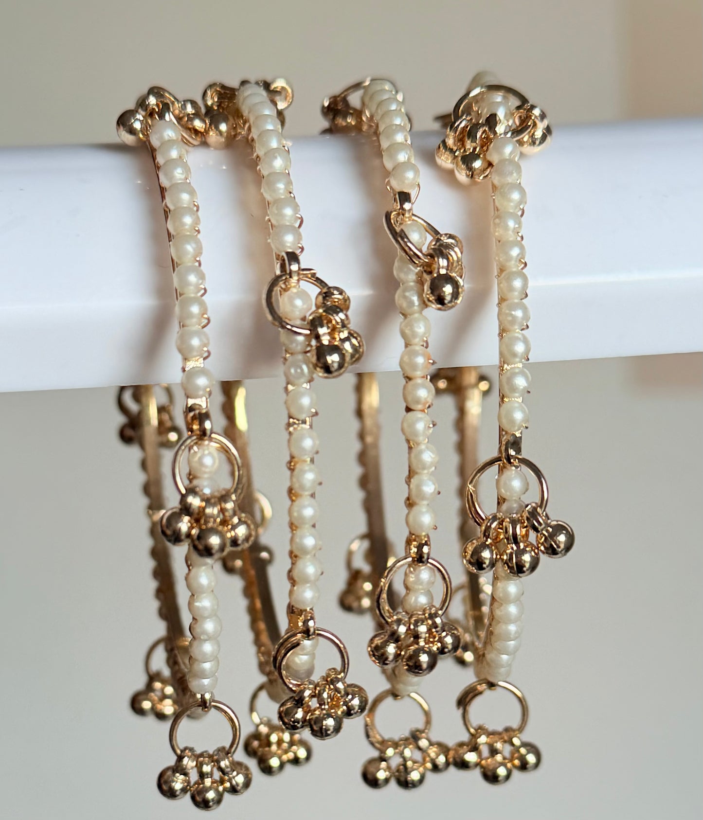 Trisha Pearl Kashmiri Ghungroo Bangles Set of 4