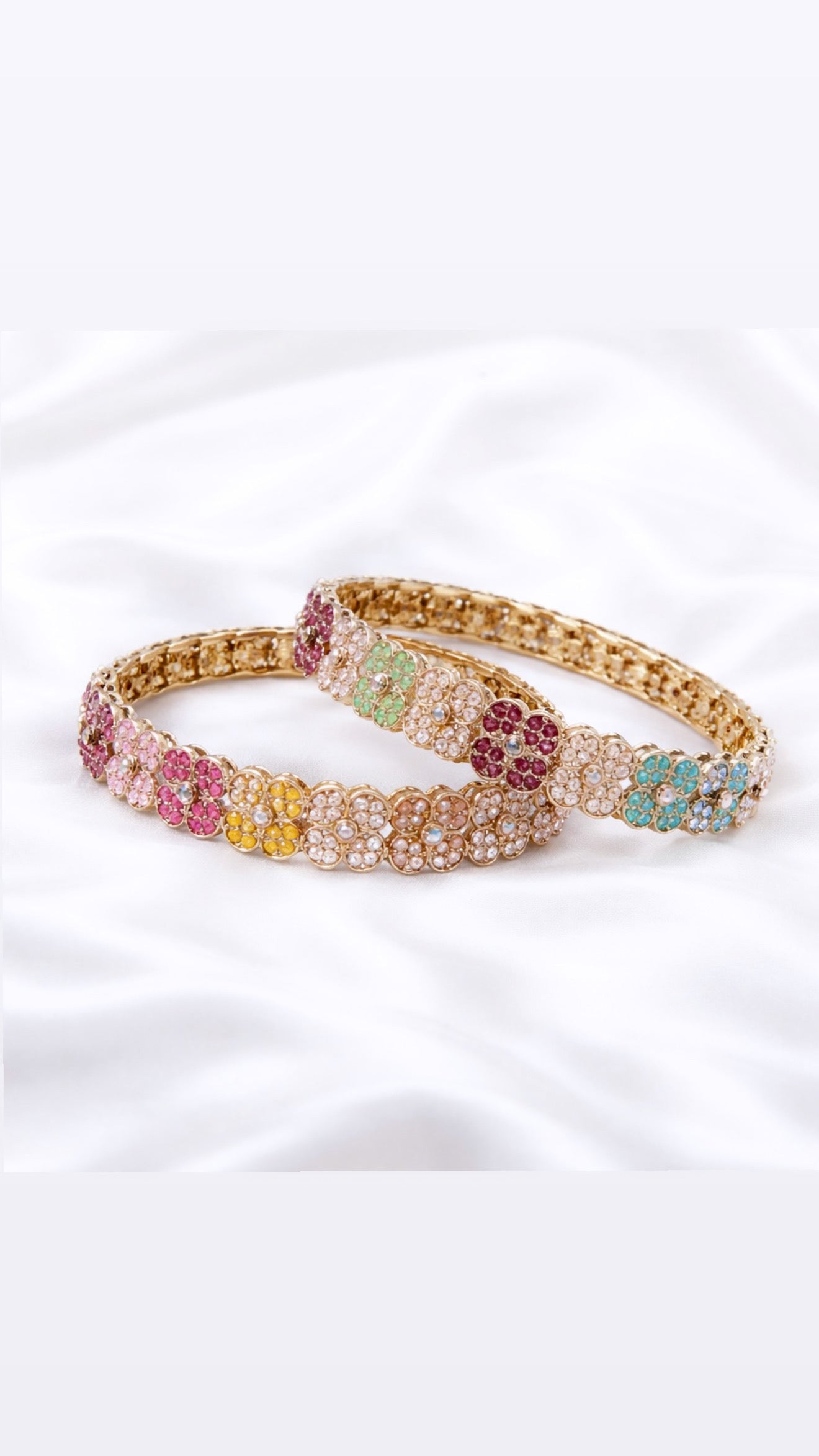 Nina Multicolored Bangle Set