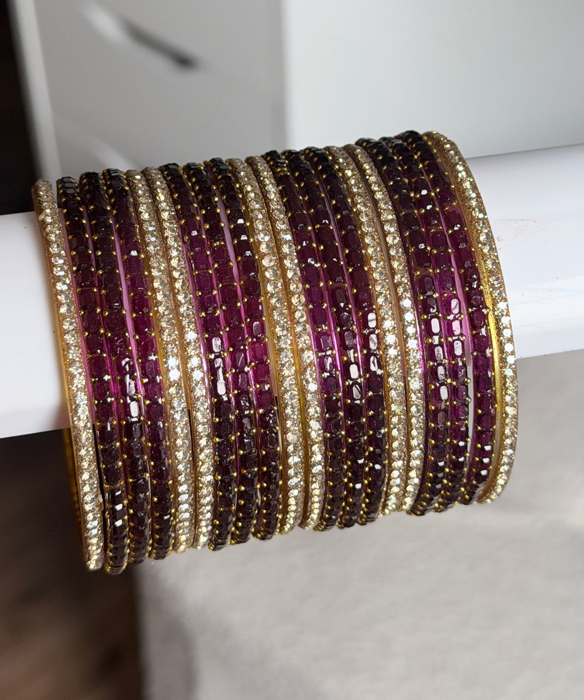 Asmita Glass Bangle Set