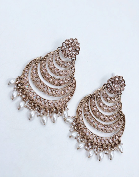 Pearl Earrings Set