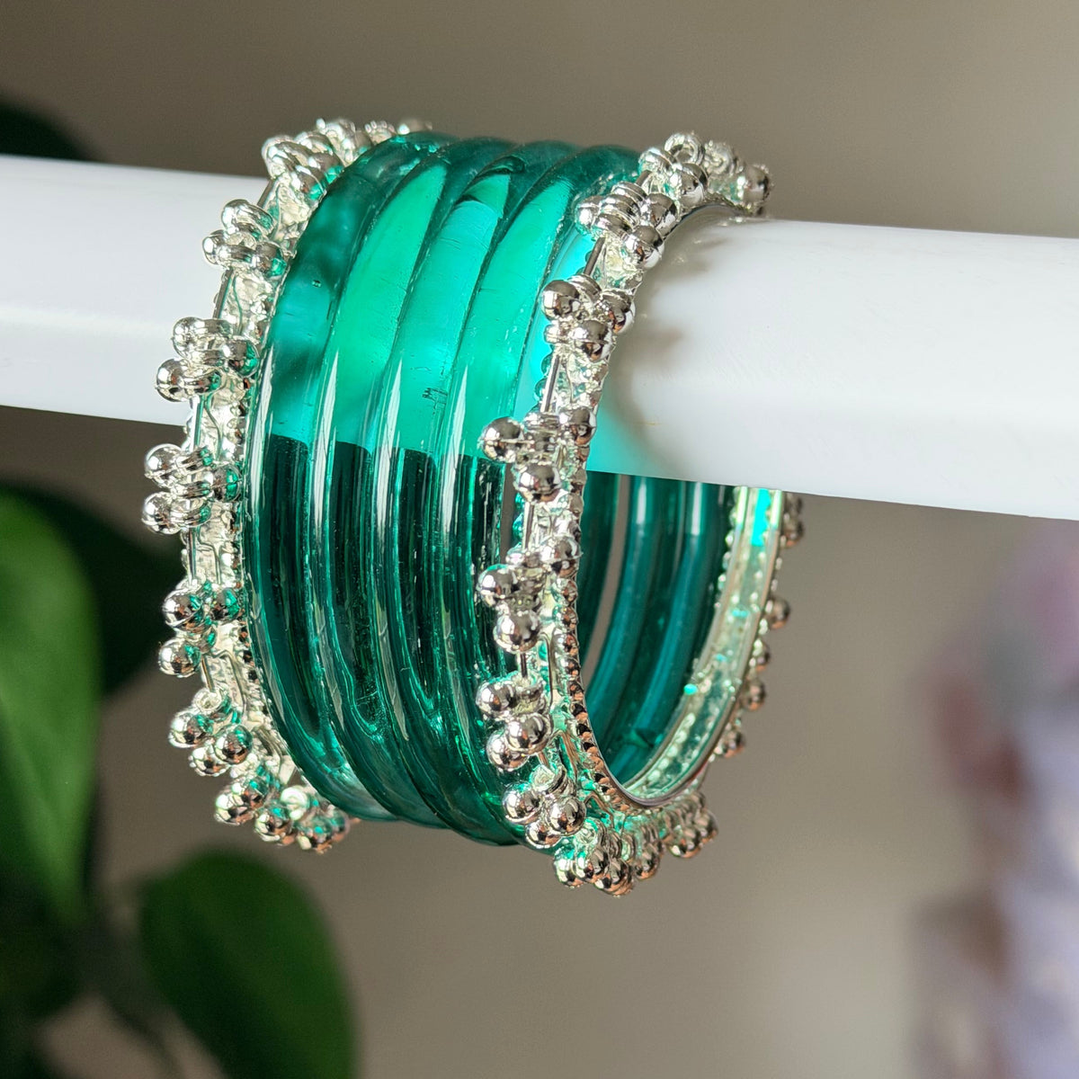 Nandini Glossy Bangle Set