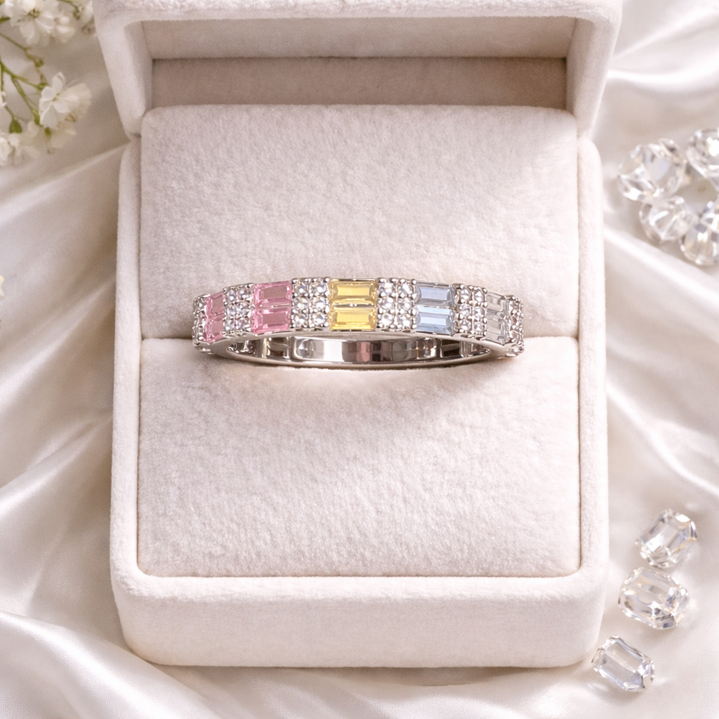 Nikki Pastel Ring Band