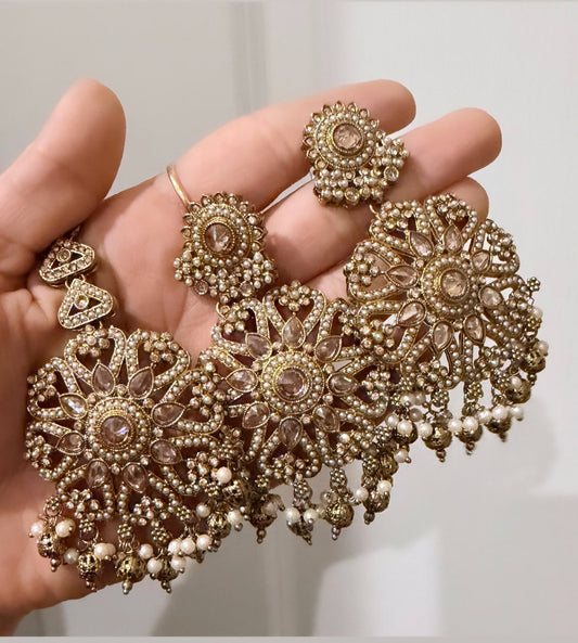 Earrings & Tikka Set