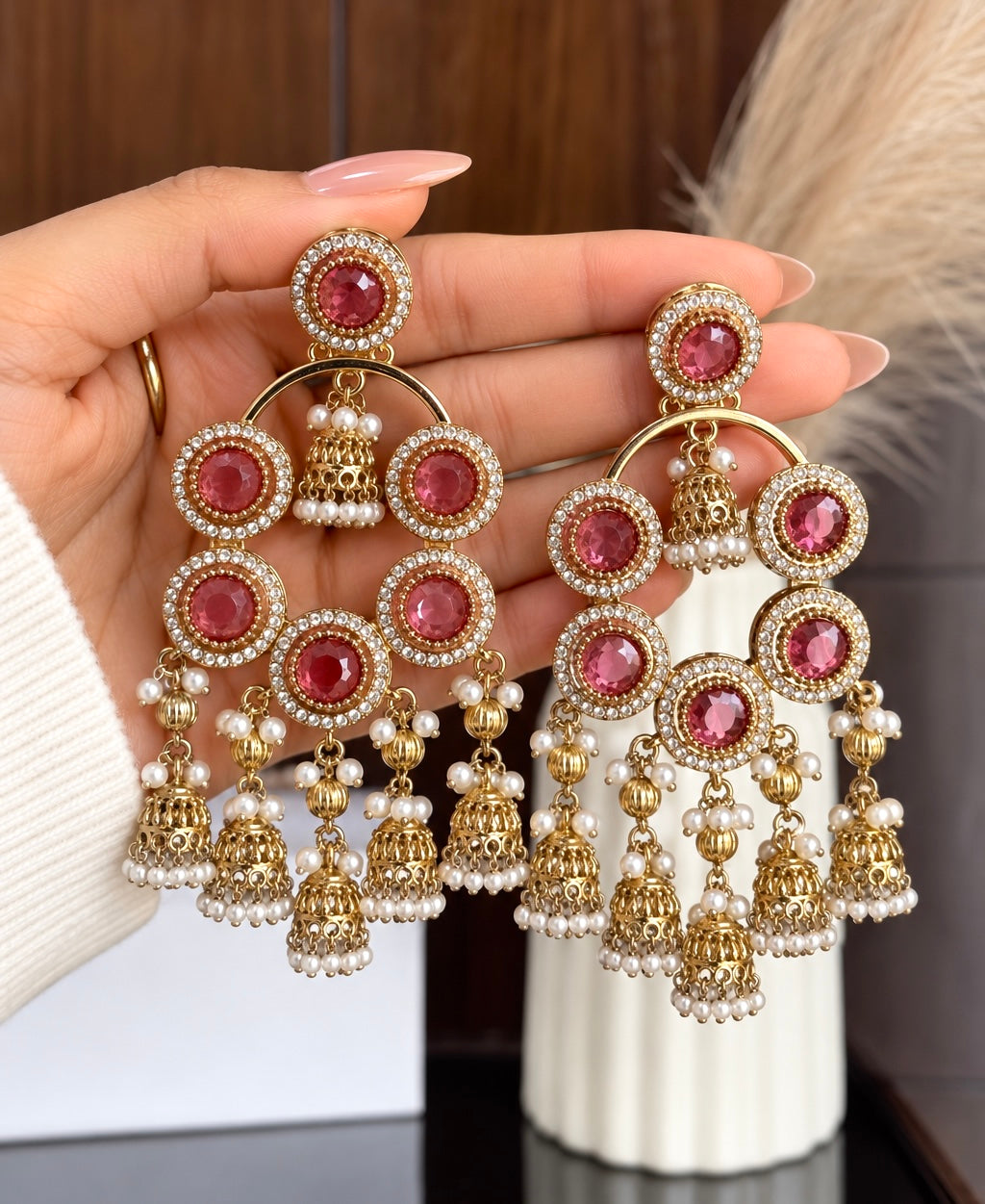 Divyanka Statement Earrings