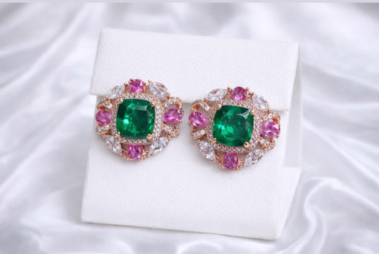 Hazoori Laal Inspired Earrings Studs