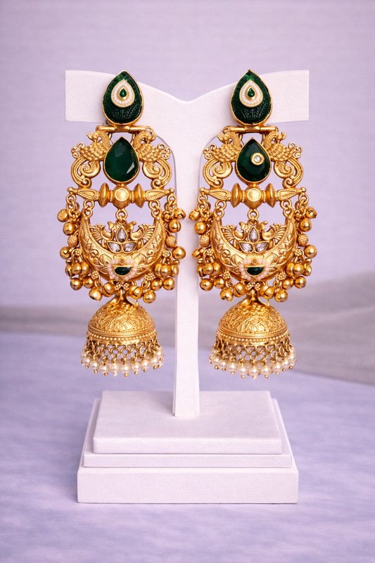 Heavy Kashmiri Earrings