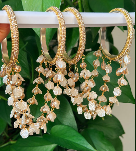 Sumaira Hanging Style Bangle Set (Set of Two)