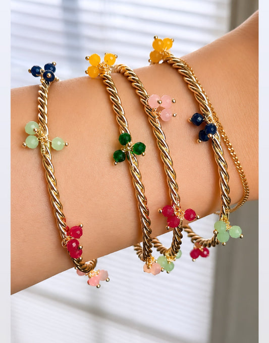 Anushka Multi Color Kashmiri Bangle Set- Set of 4