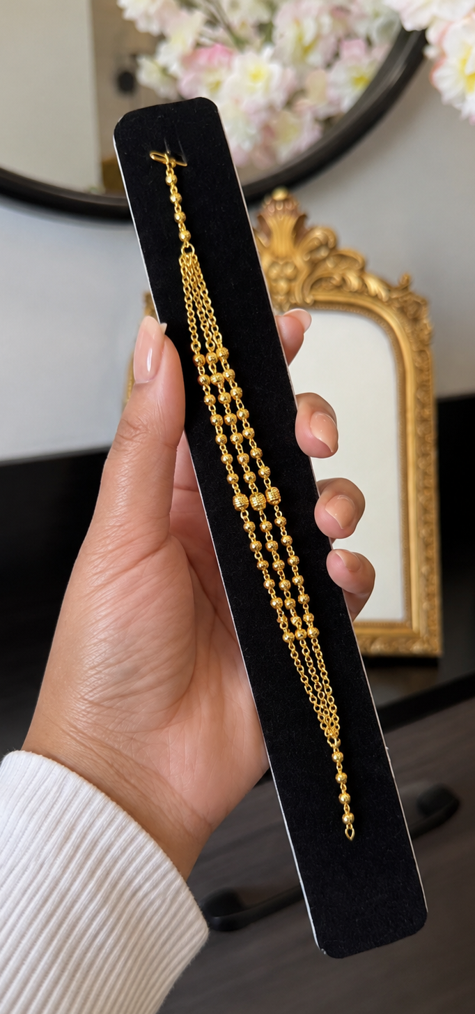 Anisa Premium Gold Plated Bracelet (Back in Stock)
