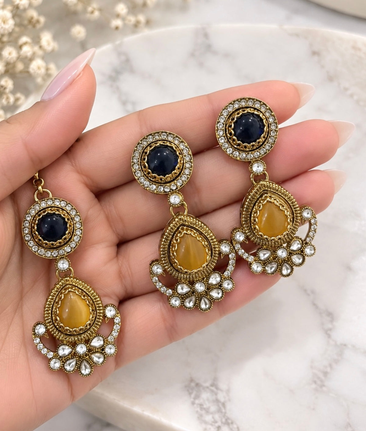 Jaanvi Sabya Inspired Necklace Set