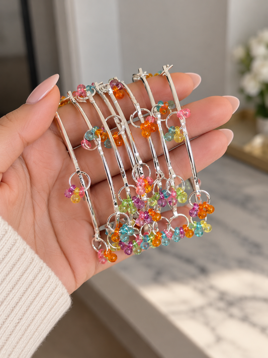 Mahi Multi Colored Ghungroo Bangle Set