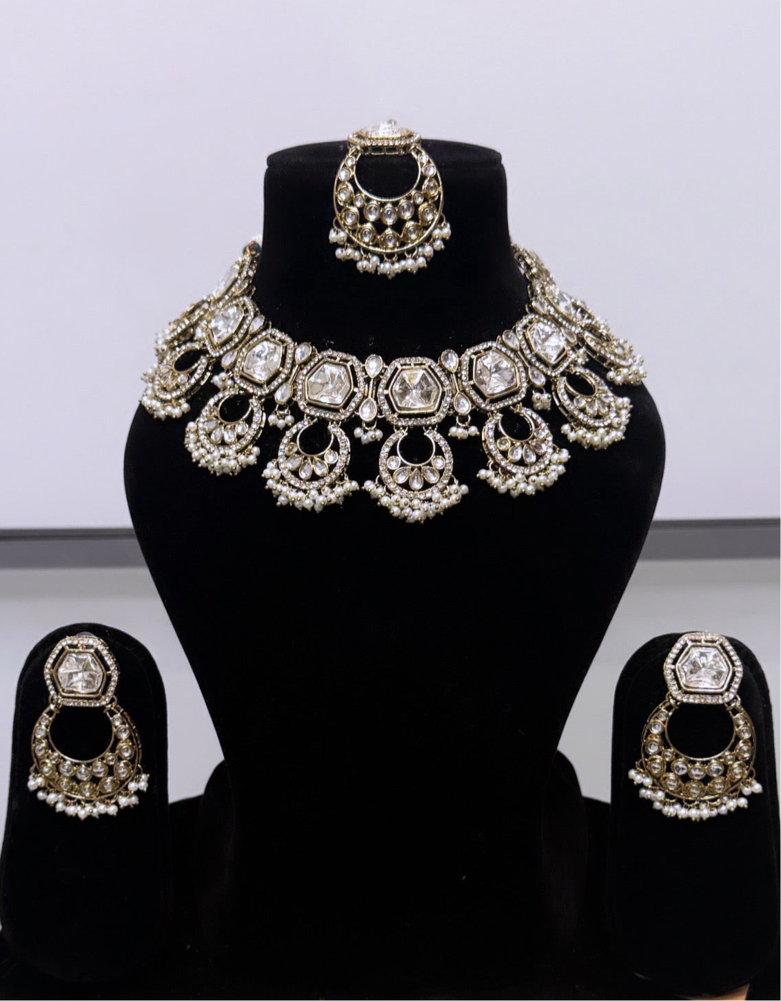 Heavy Kundan Necklace Set