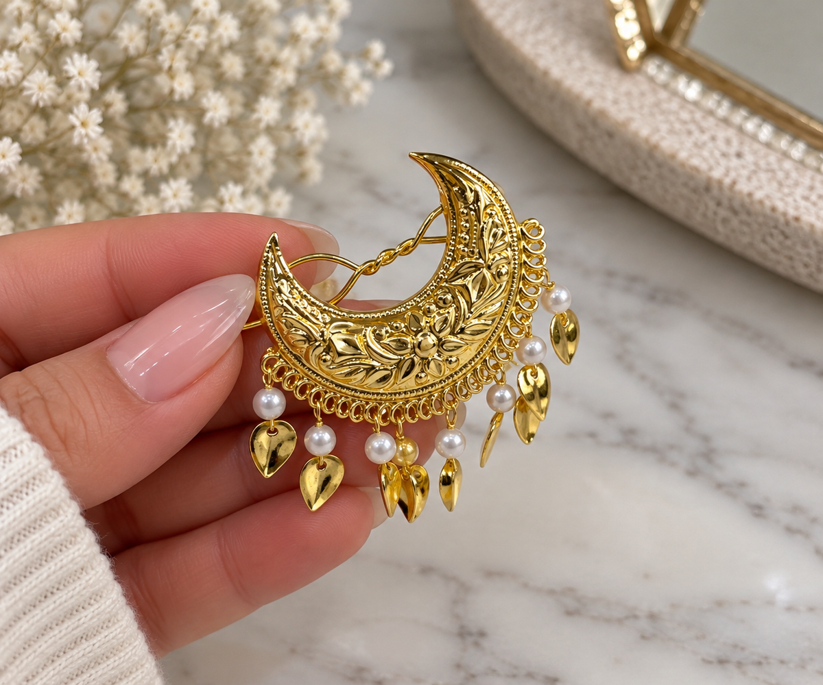 Jas Punjabi Style Hair Clips-Pair